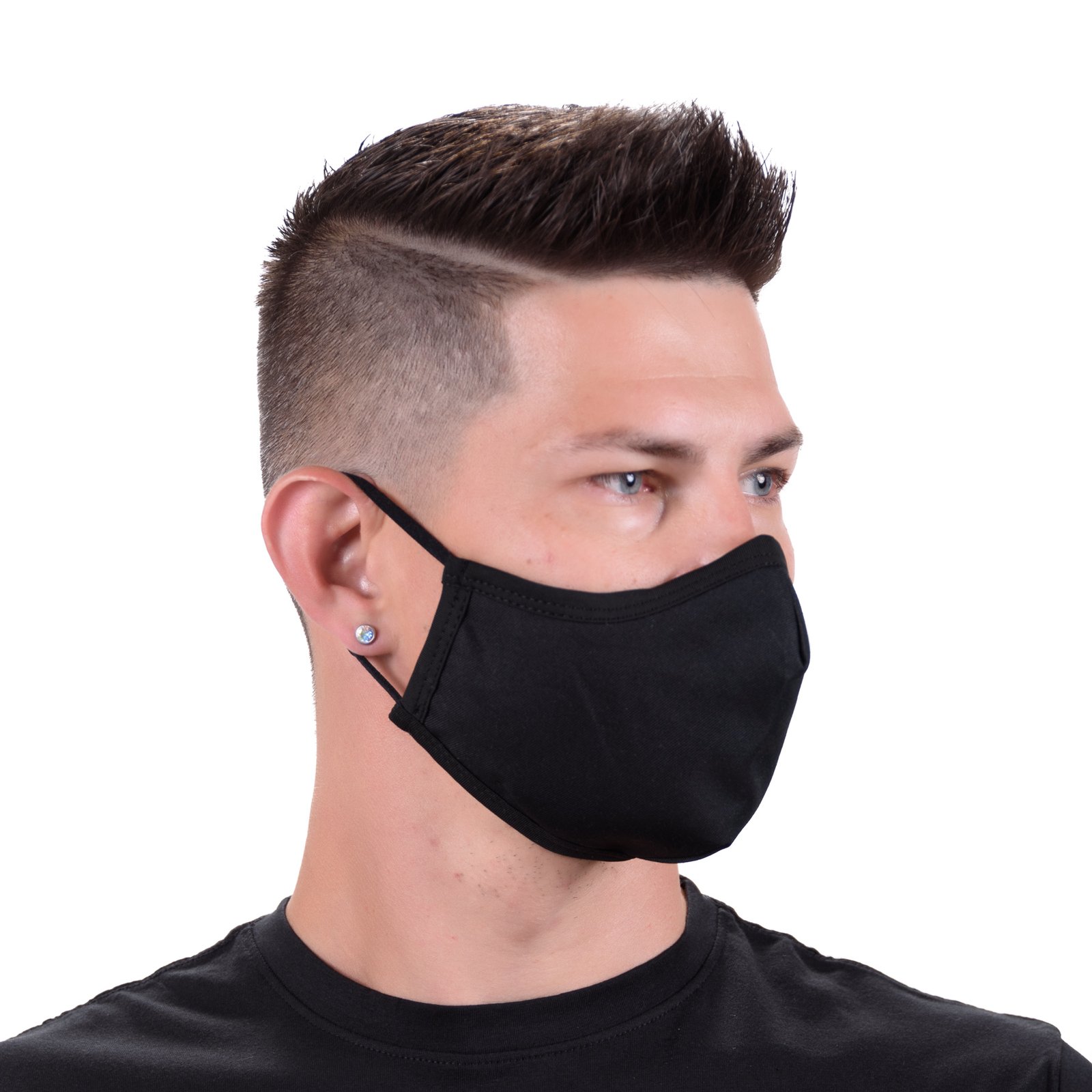 Download Solid Black Face Mask Large - Includes 10 Filters - DreamsAndWhispers.com